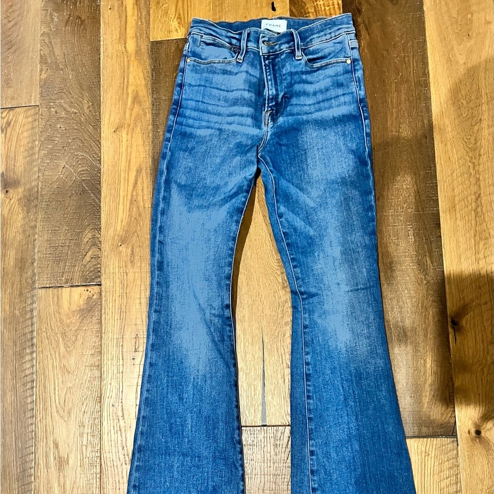 Size 27. High Le High waisted Flare (bestia)